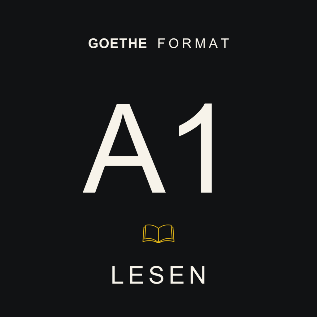 Goethe Format · A1 · Lesen · Complete Pack