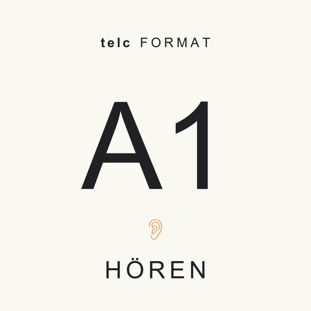 telc Format · A1 · Hören · Complete Pack