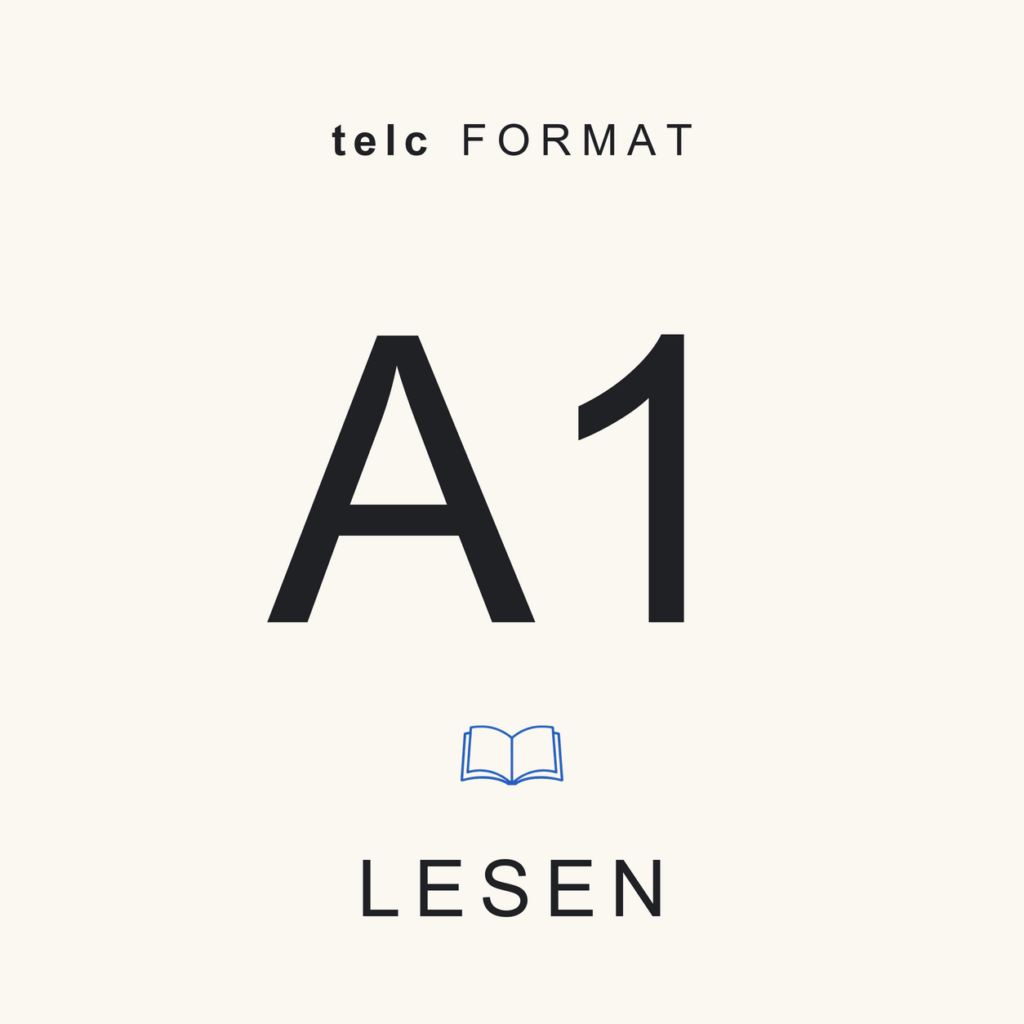 telc Format · A1 · Lesen · Complete Pack